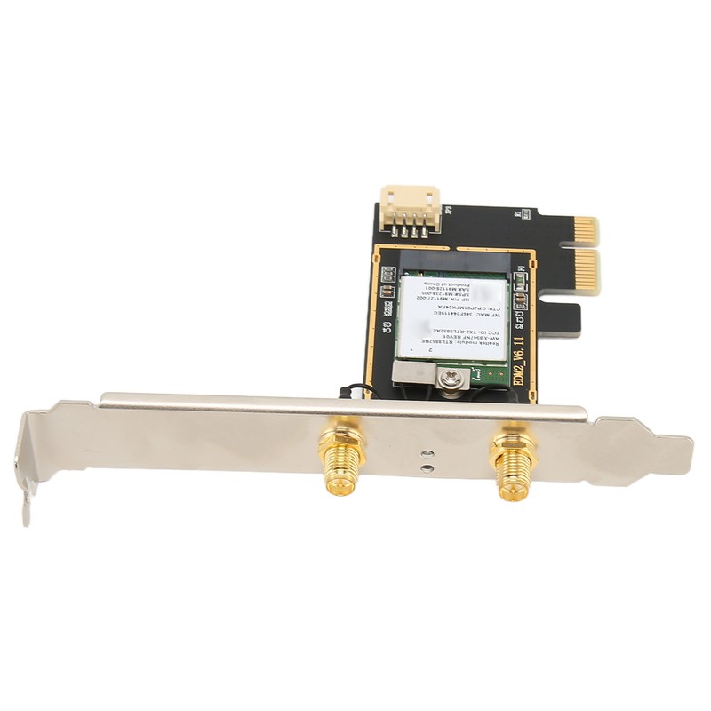 PCIe Network Card 1800Mbps BT5.2 2.4G/5Ghz Dual Antenna MU MIMO