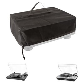 Turntable Dust Cover,Record Player Cover,Custom Home Mat Dustproof Protector Plexiglass Covers,Fits Most Models of Technics SL-Q300/SL-B250 /SL-B260 /SL-BD20 /SL-BD27 /SL-BD35 /SLD-20 /SL-PC11(Black)