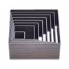PandaHall 8pcs Die Punch Cutter, 10.5-51mm Hollow Punching Tool High