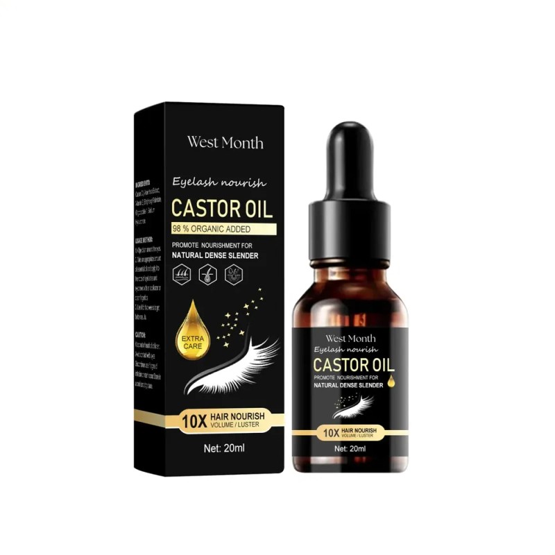 Pestañas Con Aceite De Ricino New West Month