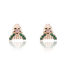 LQRI Princess Mulan Comb Earring Mulan Inspired Gift Heroine Mulan Jewelry Mulan Inspirational Merchandise (Mulan EARRING)