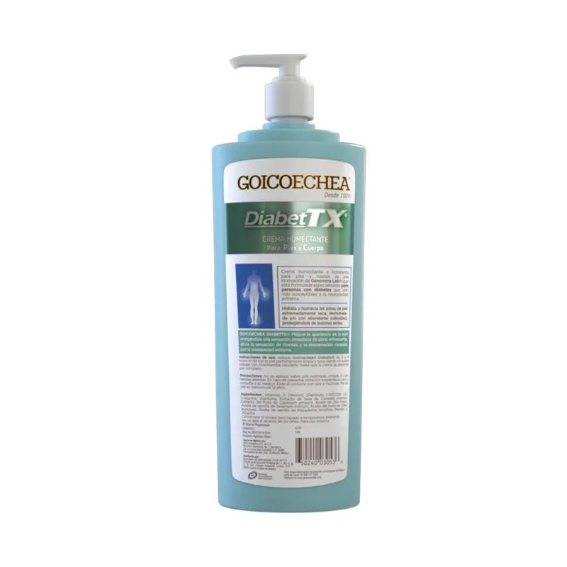 Goicoechea DiabetTx Crema Humectante e Hidratante 400 ml