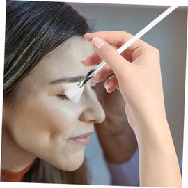 FOMIYES 2pcs Fan Mascara Brush Eyebrow Eyelash Makeup Applicator for Girls Professionals