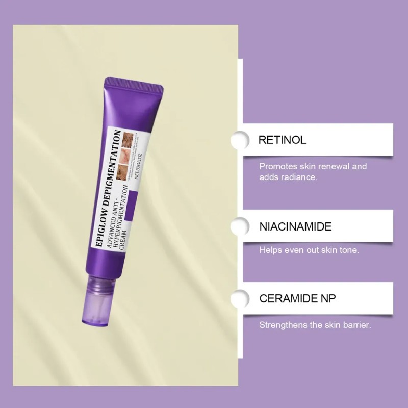 2pcs Crema Epiglow Melanex Advanced Anti-hiperpigmentación