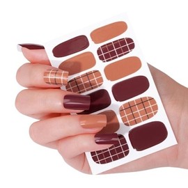 (Check) Nail Stickers, Nail Deco Stickers, Stick-on Nail Stickers, Stick-on Nail Art / (체크) 네일스티커 네일 데코스티커 붙이는네일 스티커 붙이는 네일아트