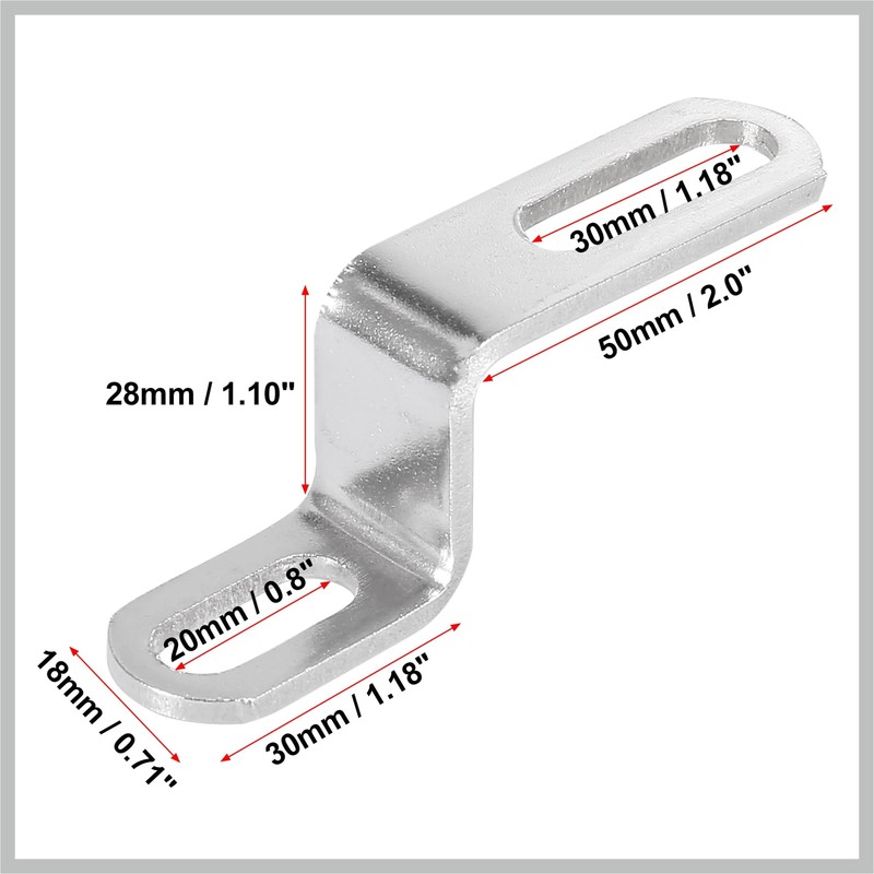 RATCHROLL 20mm 30mm 0.8" 1.18" Motorcycle Exhaust Pipe Bracket Z