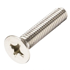 Onokatsu 122-00-0630 Cross Hole Countersunk Machine Screws, Stainless Steel, M6x30, 26 Pieces (Made in Japan), JIS (Sarah Head Machine Screws)