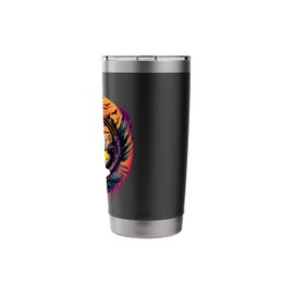 Seraphim Angel with wings as Tattoo design Stainless Steel Insulated Tumbler