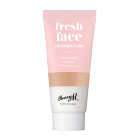 Barry M Cosmetics Fresh Face Lightweight Liquid Foundation Infused With Hyaluronic Acid And Vitamin C, Shade 9