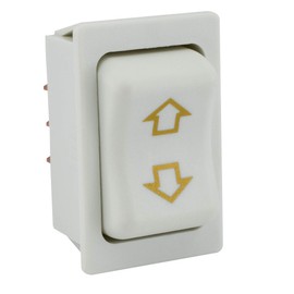 RV Power Reversing Motor Open Circuit Switch for Slide Outs (White)