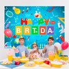 Mocsicka Science Theme Birthday Backdrop Chemical Laboratory Mad Sciencist Happy