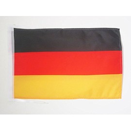 AZ FLAG Germany Flag 18'' x 12'' Cords - German Small Flags 30 x 45cm - Banner 18x12 in