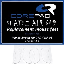 Corepad Skatez AIR Vaxee Zygen NP-01S Wireless/Vaxee Zygen NP-01 / Vaxee Outset AX / Vaxee Outset AX Wireless Mouse Sole 2 Set [Domestic Genuine Product] (AIR)