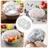 4 PCS Food Covers Elastic, Bowl Covers Reusable Stretchy, Fresh