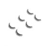 WOONEKY Set of 3 False Eyelashes Natural 3d Lashes Long