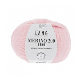 Lang Yarns Merino 200 Bébé 0309 hellrosa