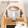 Joy&Grace Sofa Armrest Tray with Large Mug Cup Holder -