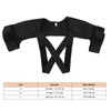 Double Shoulder Support Brace Adjustable Sweat Wicking Prevent Injuries Shoulder