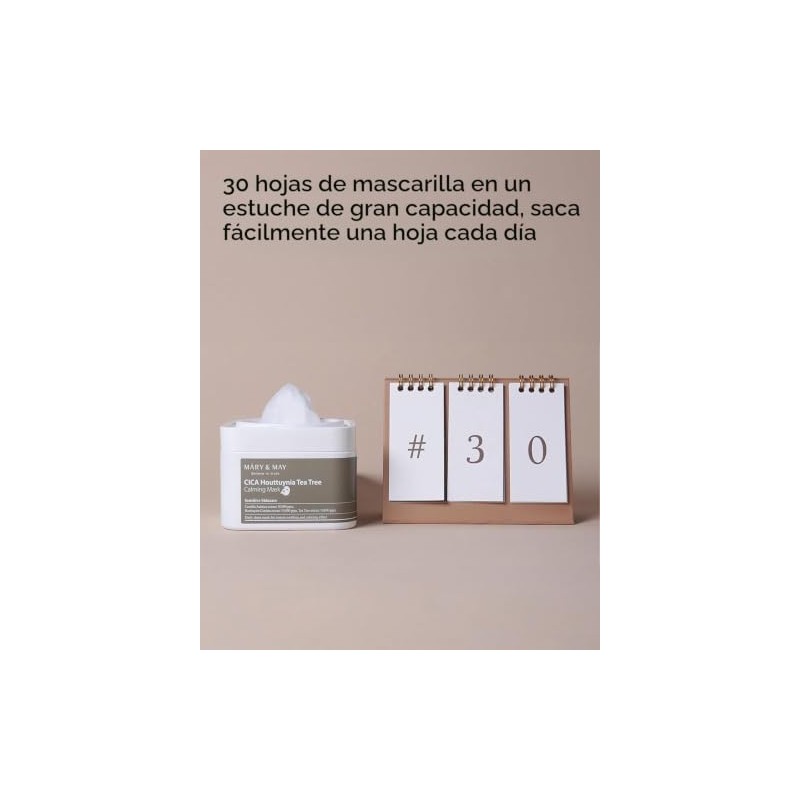 MaryMay Cica Houttuynia Tea Tree Calming Mask - Daily Pull