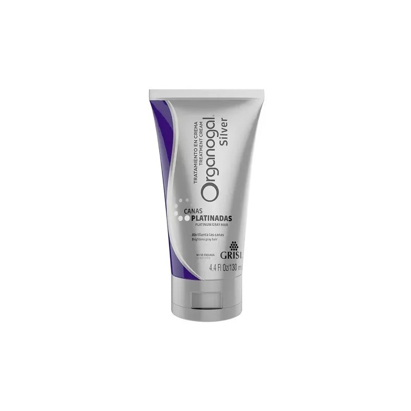 Organogal Grisi Tratamiento Silver Canas Platinadas 130 Ml
