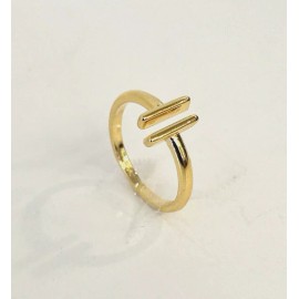 Simple Women's New Gold Open Ring Tracking Ring personality vintage minimalist gift adj