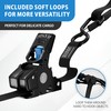 HANDT Retractable Ratchet Straps (2PK) 1in x 6ft - 1,500lb