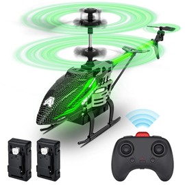 BuzzoXerex RC Helicopter, 2.4G Remote Controlled Helicopter Toy, RC Helicopter Aeroplane with LED Light, 3.5 Channel, Gyro and Fixed Height, RC Planes Boys and Adults