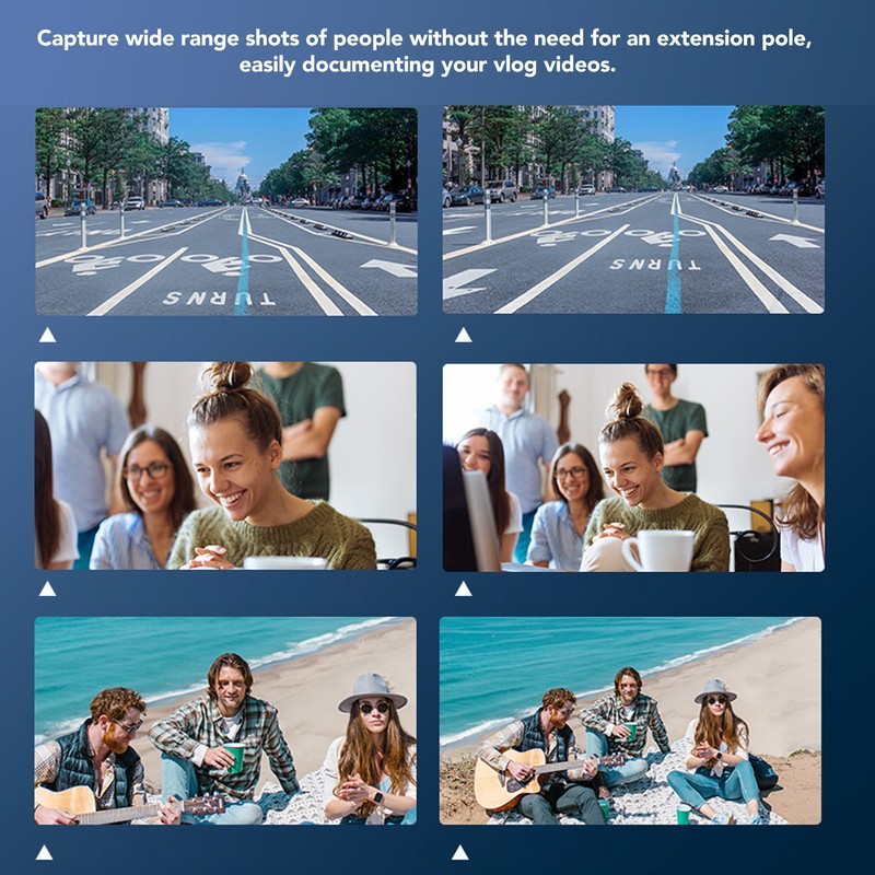 Wide Angle Lens for Osmo Pocket 3 HD Optical Glass