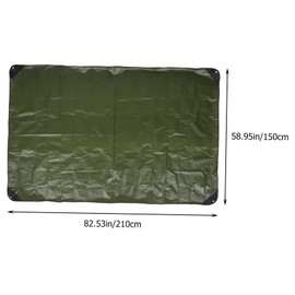 Totority Windproof Thermal Emergency Blanket Thicken Insulation Awning for Outdoor Blanket for Car Tent and Emergency Situations