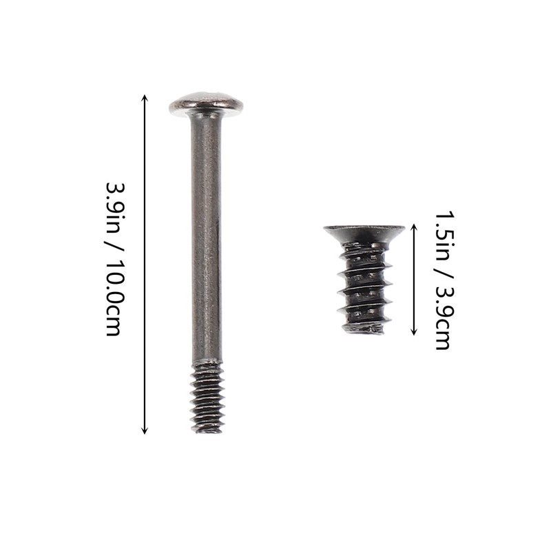 iplusmile 60pcs Case Fan Screw Kit Flat Head Tapping Screws