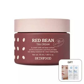 Skinfood [스킨푸드] 레드빈 트라넥사믹애씨드 크림+증정 블루캐모마일 겔마스크 2매 [Skinfood] Red Bean Tranexamic Acid Cream + Gift Blue Chamomile Gel Mask 2 Sheets