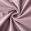 JUSPURBET Pink Purple Velvet Throw Pillow Covers 14x14 Inches Set