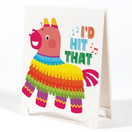 Mexican Fiesta Desk Decor Cinco De Mayo Desk Sign I'd Hit That Fiesta Mexican Party Table Decoration Centerpiece Taco Party Birthday Day of the Dead Decor Supplies