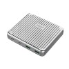 Zendure SuperPort 4 100W Dual USB Type-C & USB Type-A Desktop Charger, Silver
