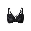 Ulla Popken Women's Truyou Underwired Bra Transparent Lace Cup C-F