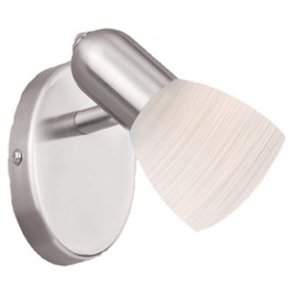 Eglo Dakar 1 Ceiling Light Spotlight Steel E14 Matte Nickel