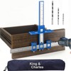 Cabinet Hardware Jig, King&Charles Cabinet Handle Jig with 3pcs Point