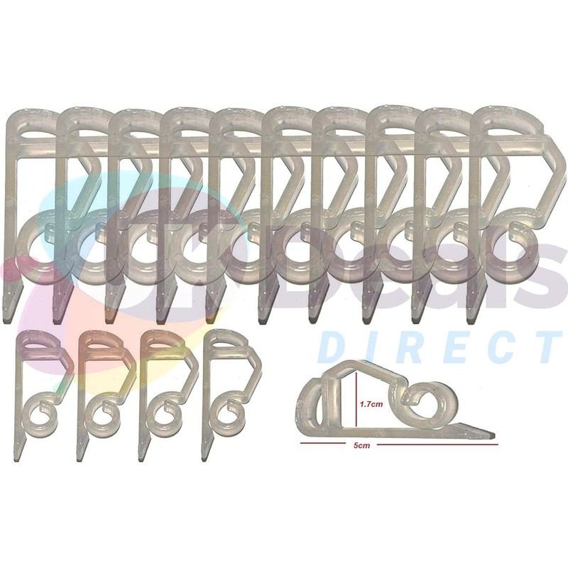 UKDeals Direct Gutter Hooks for Hanging Outdoor Christmas Xmas String