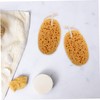 Baluue 2pcs Soft Exfoliating Bath Sponge Set Deep Cleaning Body
