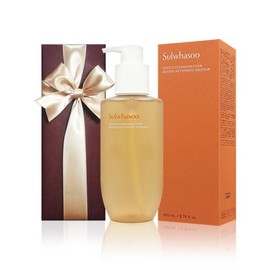 Sulwhasoo [설화수] 설화수 순행클렌징폼 200ml 촉촉함 유지 (리본포장+무지쇼핑백 포함) Sulwhasoo Gentle Cleansing Foam 200ml for Moisturized Skin (With Ribbon Gift Box and Paper Bag)