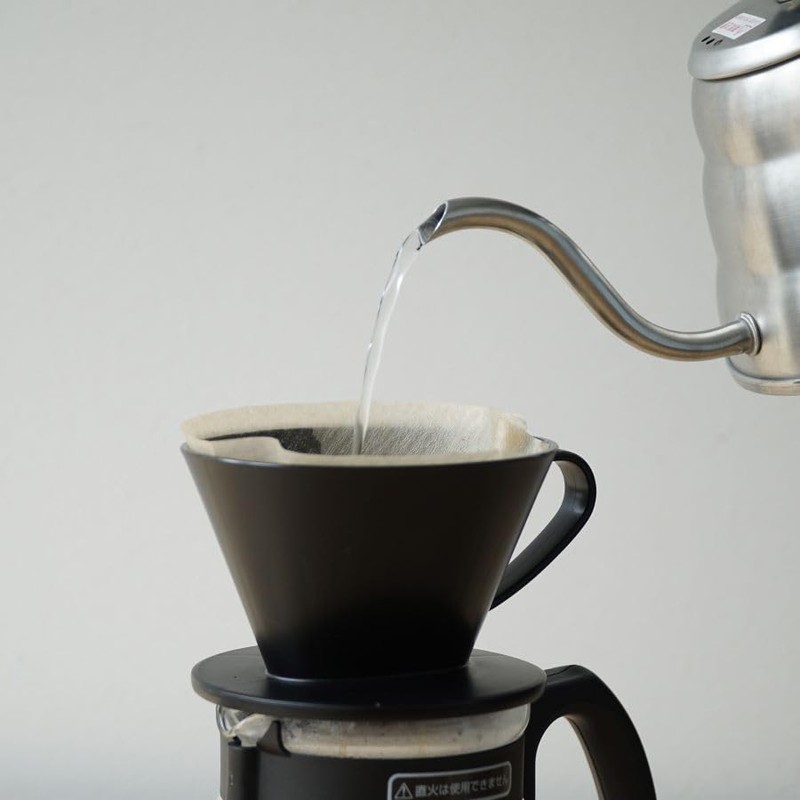 Hario Pegasus Flat Bottom Filters, Size 02, White, 100ct