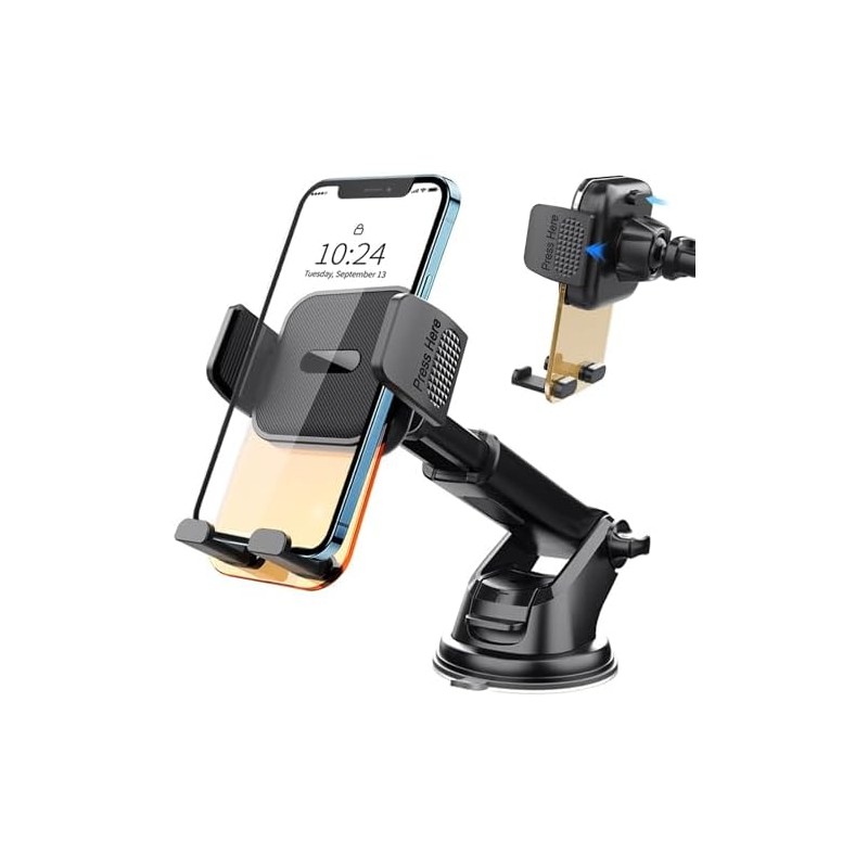 Eynshoo Soporte para Celular Automovil de Ventosa con Rotacion 360°