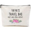Yaya Travel Bag - Yaya Gift - Grandma Makeup Bag
