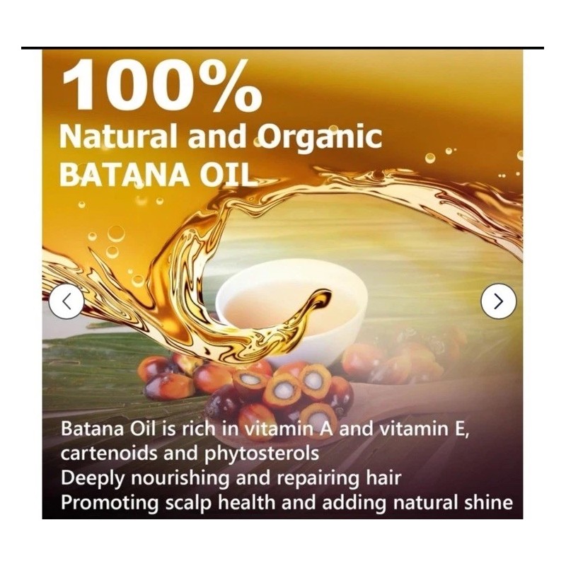 Kambuta BATANA OIL Strengthens Hair Follicles Natural Shine NWT