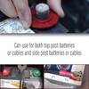 Bonsicoky 20 PCS Battery Terminal Anti Corrosion Washers Fiber, 10