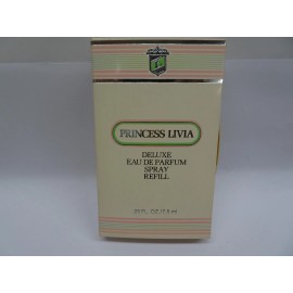 Princess Livia deluxe edp spray refill 0.25 Oz. new boxed