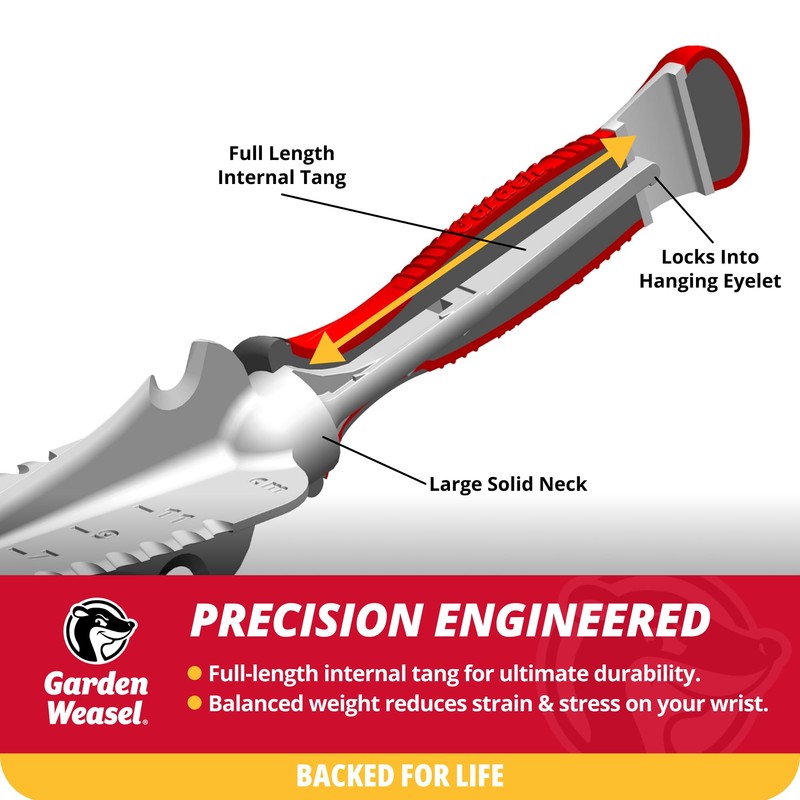 Garden Weasel Multi-Use Transplanter | Dig, Cultivate, Plant, Weed |