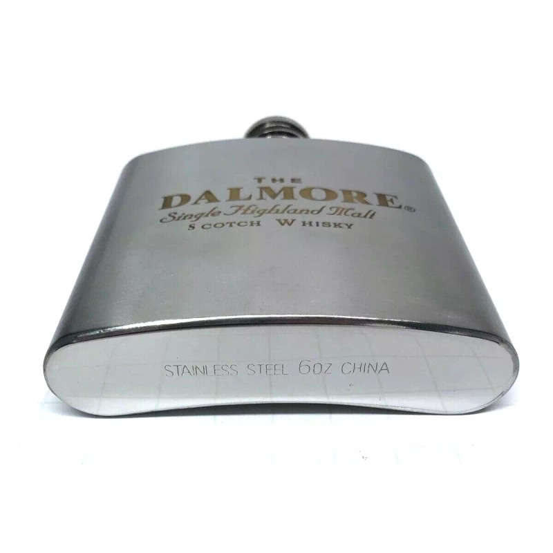 The Dalmore DALMOR SINGLE HIGHLAND MALT SCOTCH STAINLESS STEEL HIP