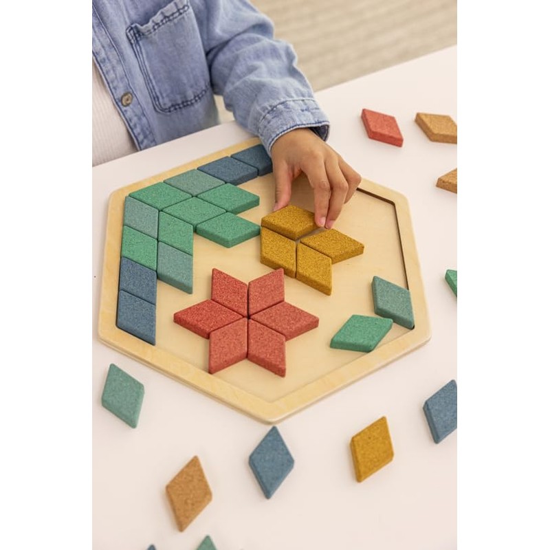 Korko Creative Colour Tiles: Imagination and Cognitive Development with Vibrant