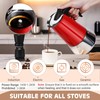 Suiitat Moka Pot, 9 Cups (15.9 oz) Stovetop Espresso Maker,